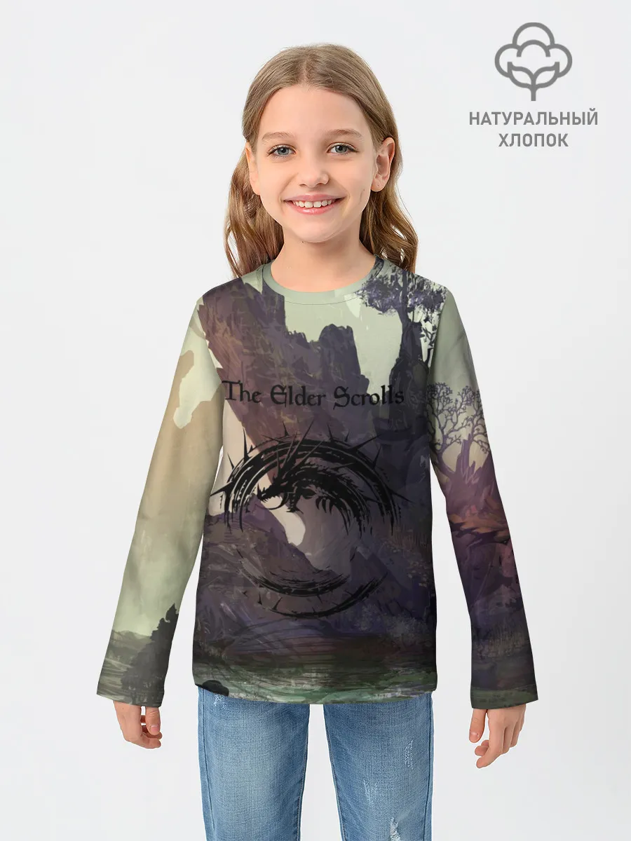 Детский лонгслив / The Elder Scrolls