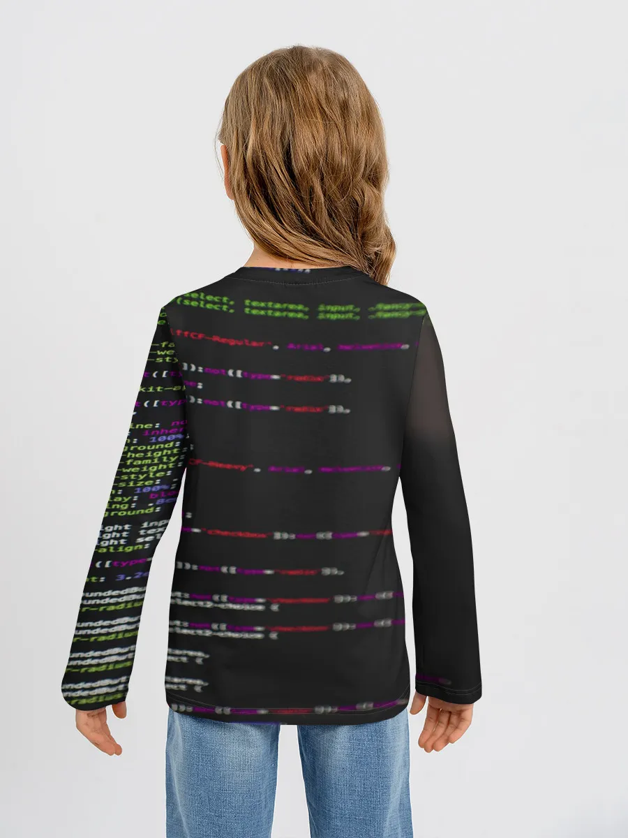 Детский лонгслив / Программный код