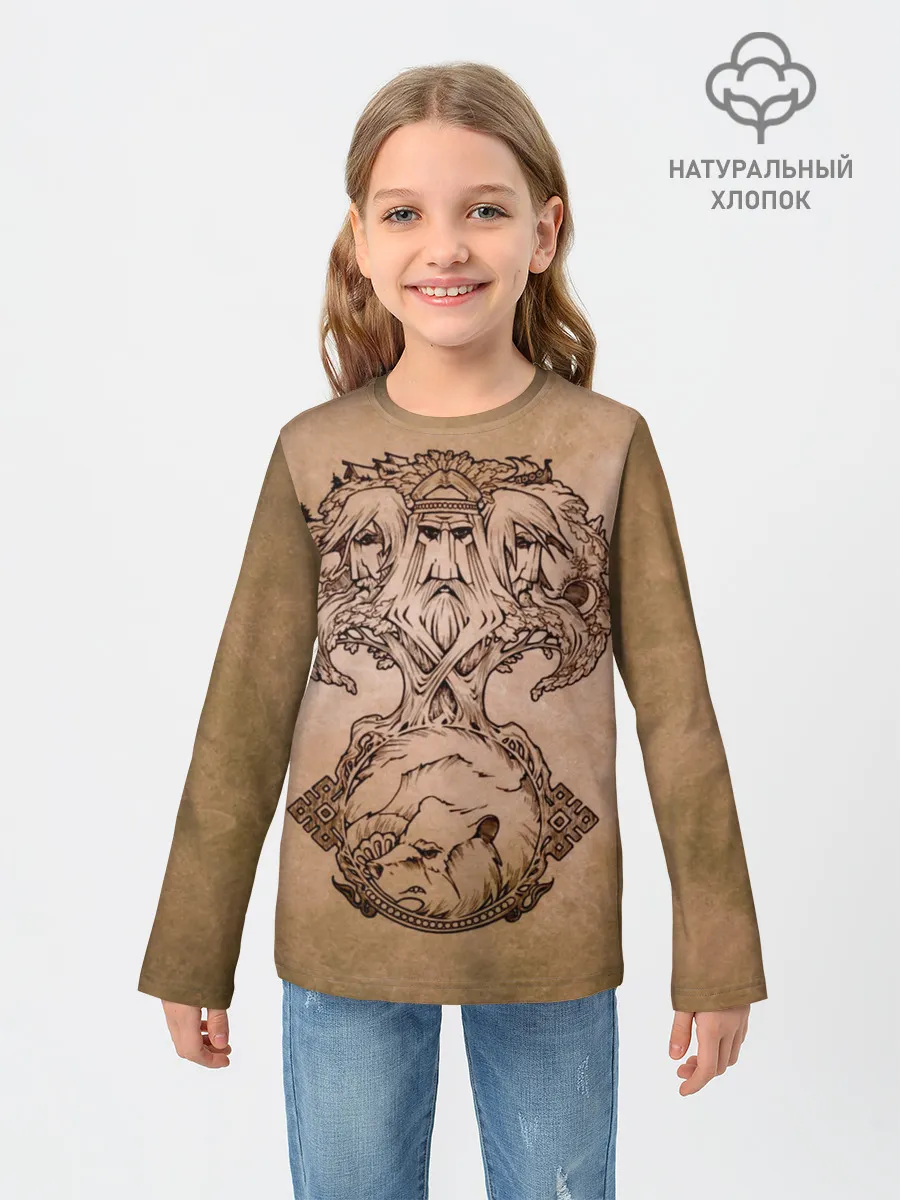 Детский лонгслив / русь