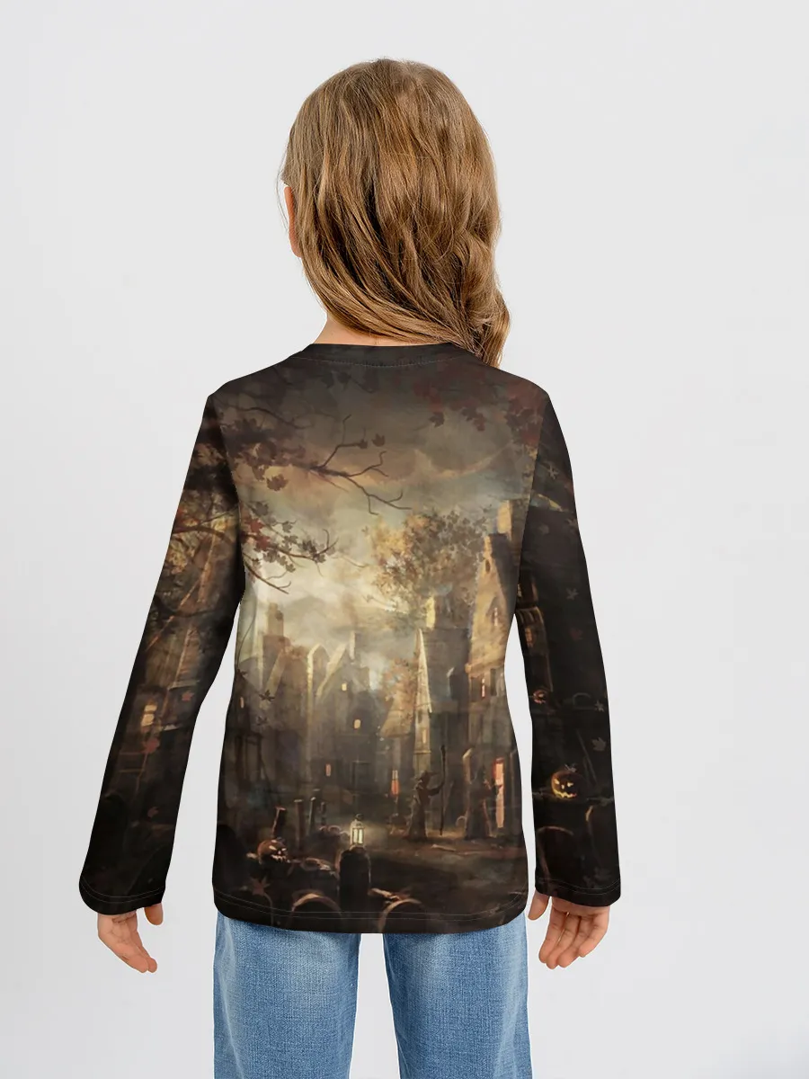 Детский лонгслив / Halloween