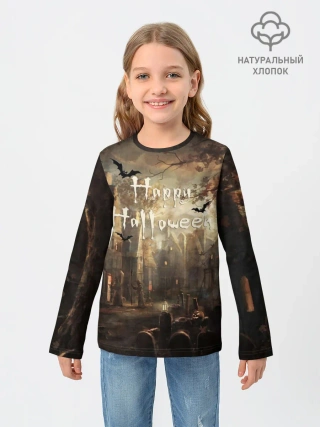 Детский лонгслив / Halloween