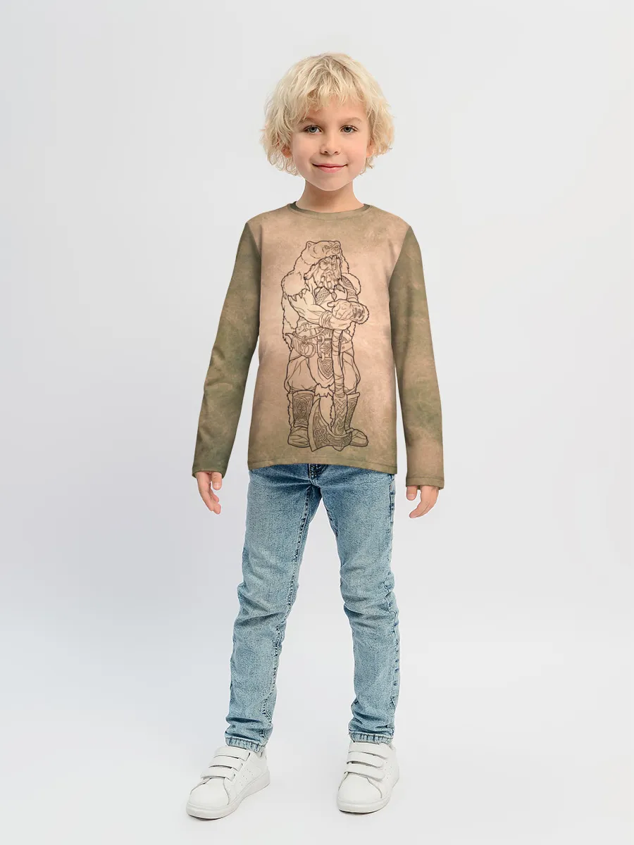 Детский лонгслив / русь