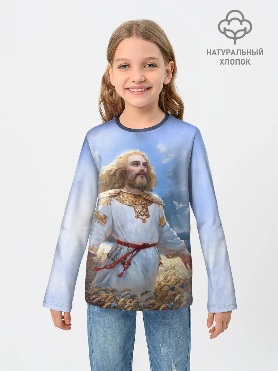 Детский лонгслив / Даждьбог