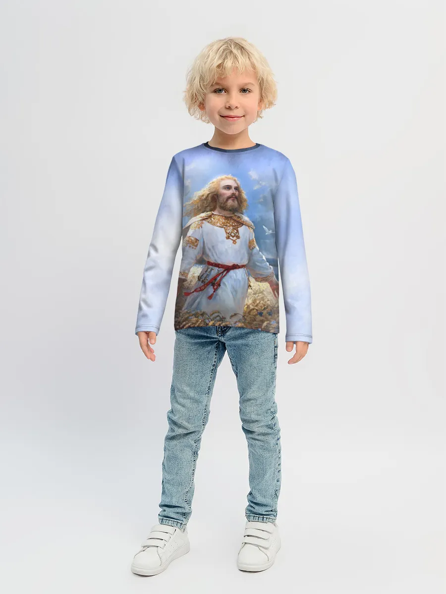 Детский лонгслив / Даждьбог