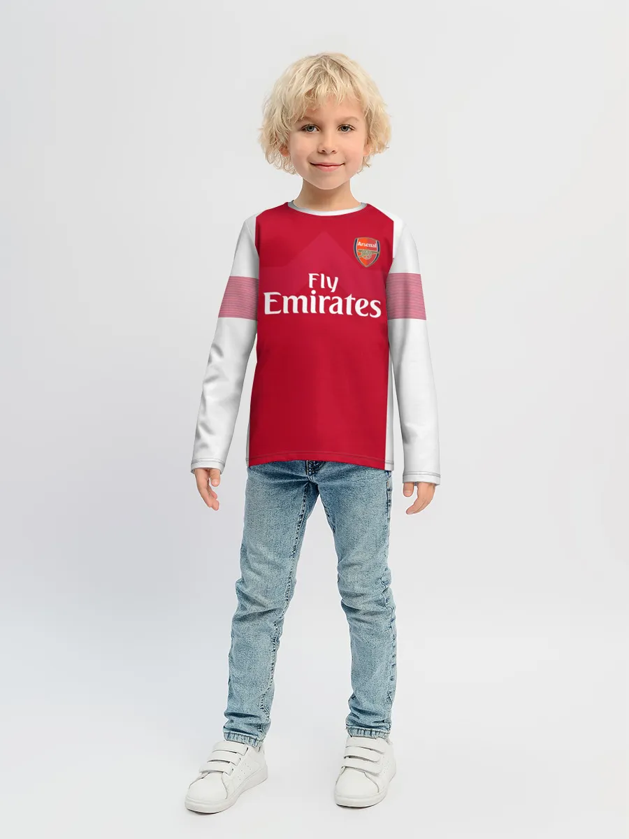 Детский лонгслив / Aubameyang home 18-19