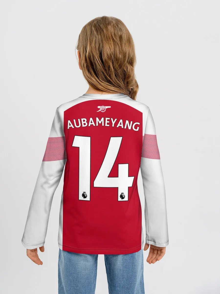 Детский лонгслив / Aubameyang home 18-19