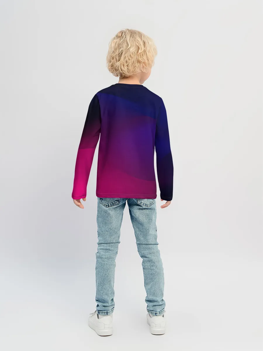 Детский лонгслив / Abstract simple colors