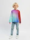 Детский лонгслив / Colorful Gradient