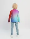 Детский лонгслив / Colorful Gradient