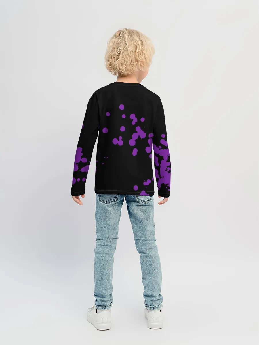 Детский лонгслив / Eat Sleep Fortnite Repeat