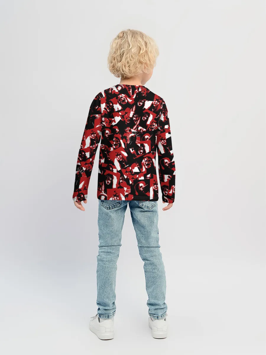 Детский лонгслив / SlipKnot камуфляж