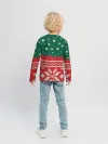 Детский лонгслив / Новогодний Алексей