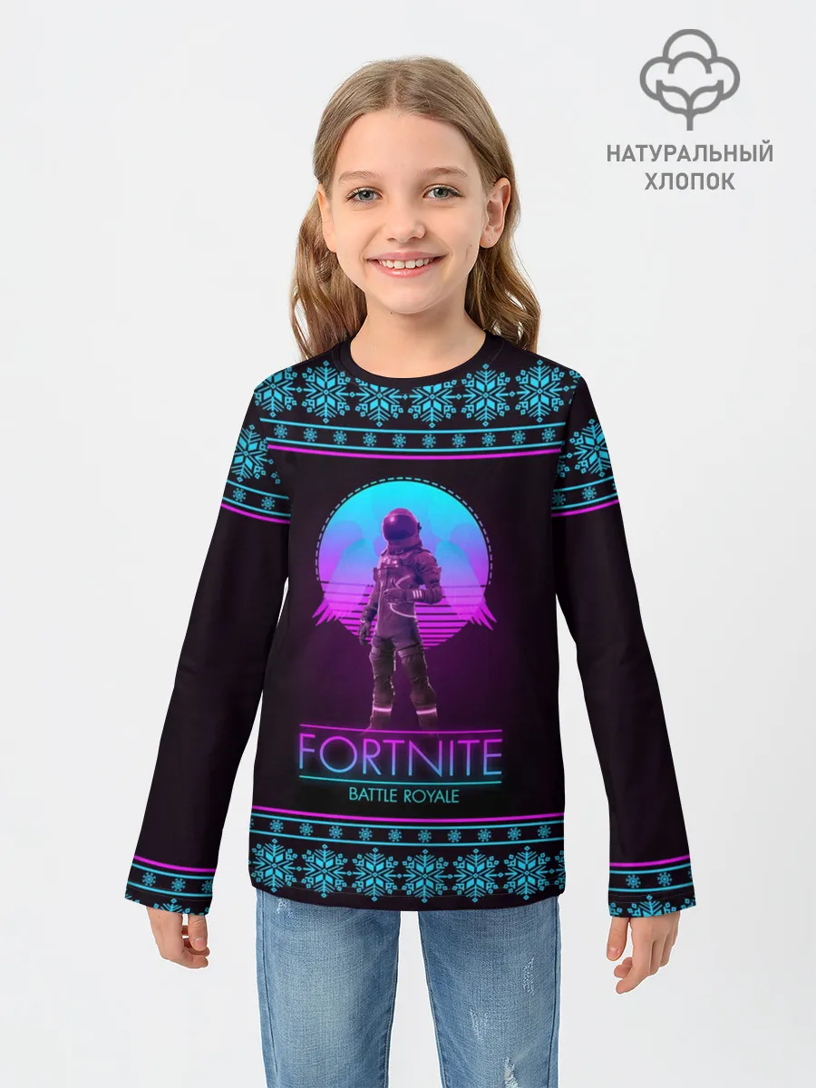 Детский лонгслив / Fortnite