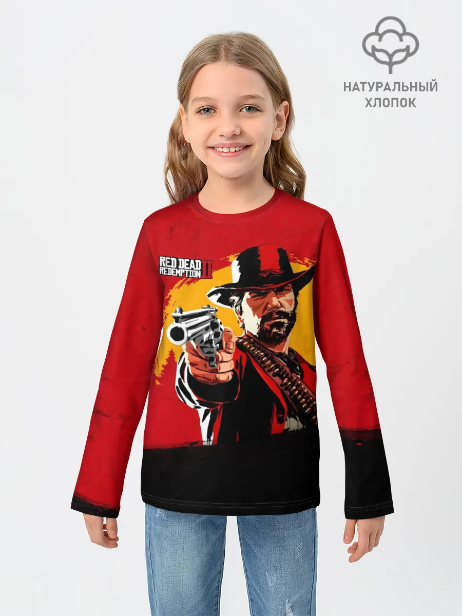 Детский лонгслив / Red Dead Redemption 2