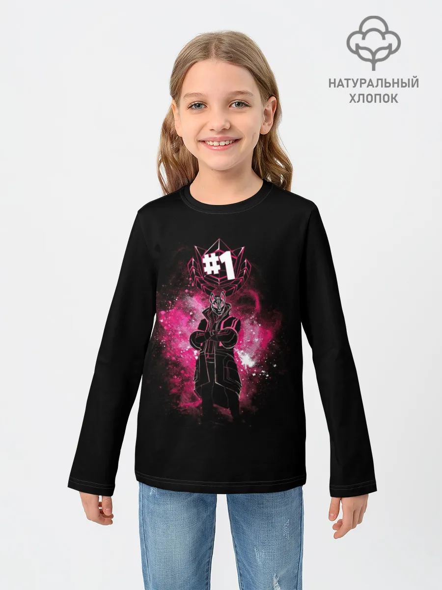 Детский лонгслив / Fortnite. Drift