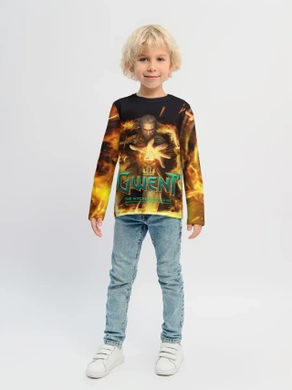 Детский лонгслив / GWENT: The Witcher Card Game