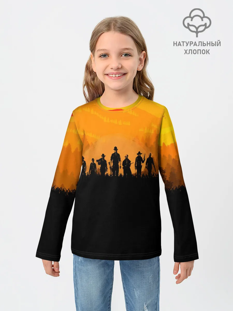 Детский лонгслив / RED DEAD REDEMPTION