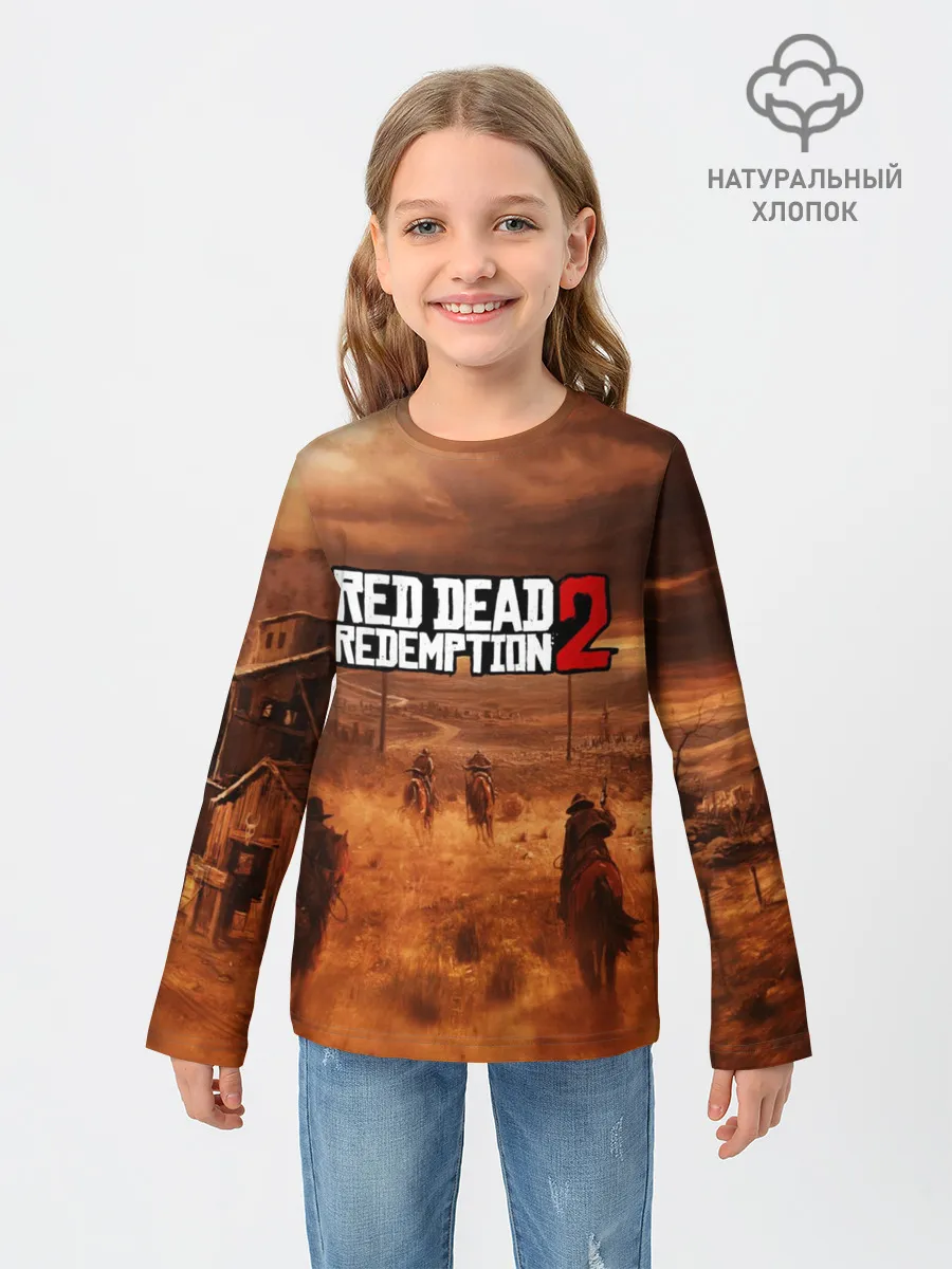 Детский лонгслив / RED DEAD REDEMPTION 2