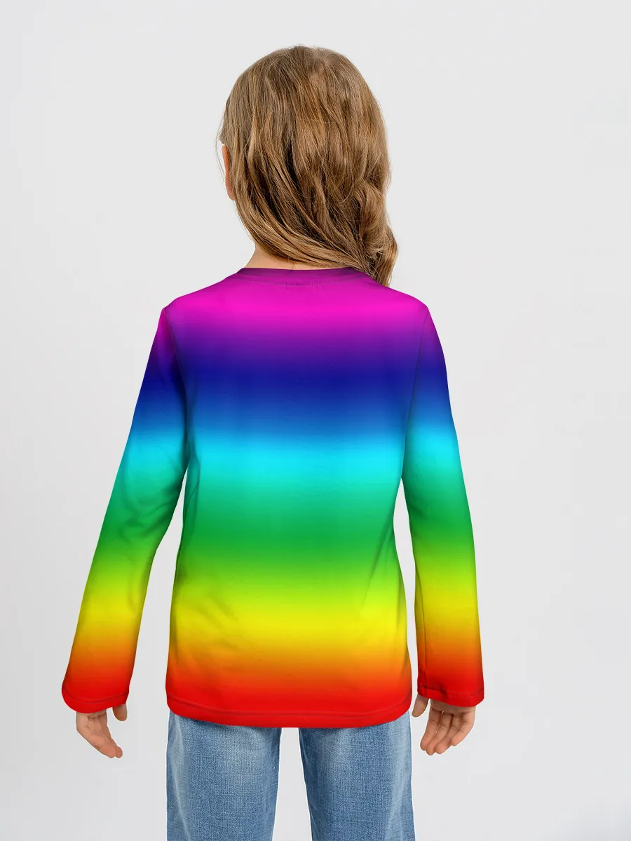 Детский лонгслив / Dab New Year