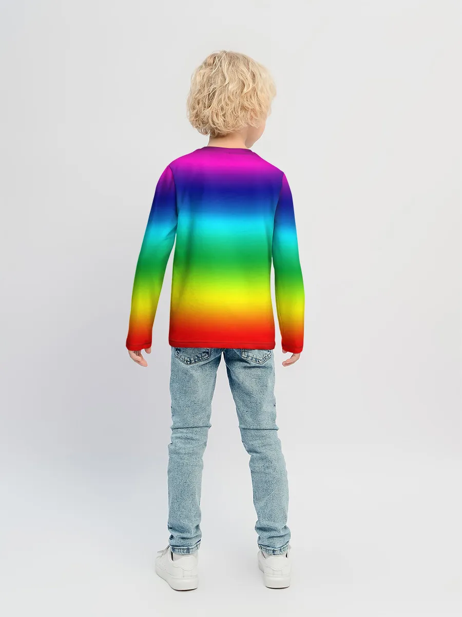 Детский лонгслив / Dab New Year