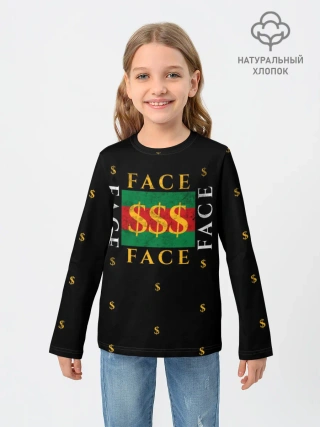 Детский лонгслив / FACE GG Style