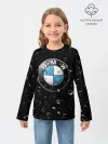 Детский лонгслив / BMW под Дождём