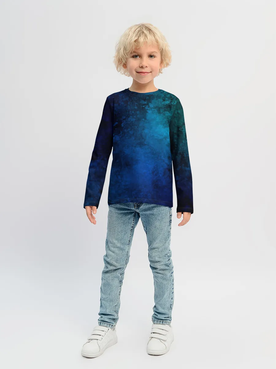 Детский лонгслив / Абстракция