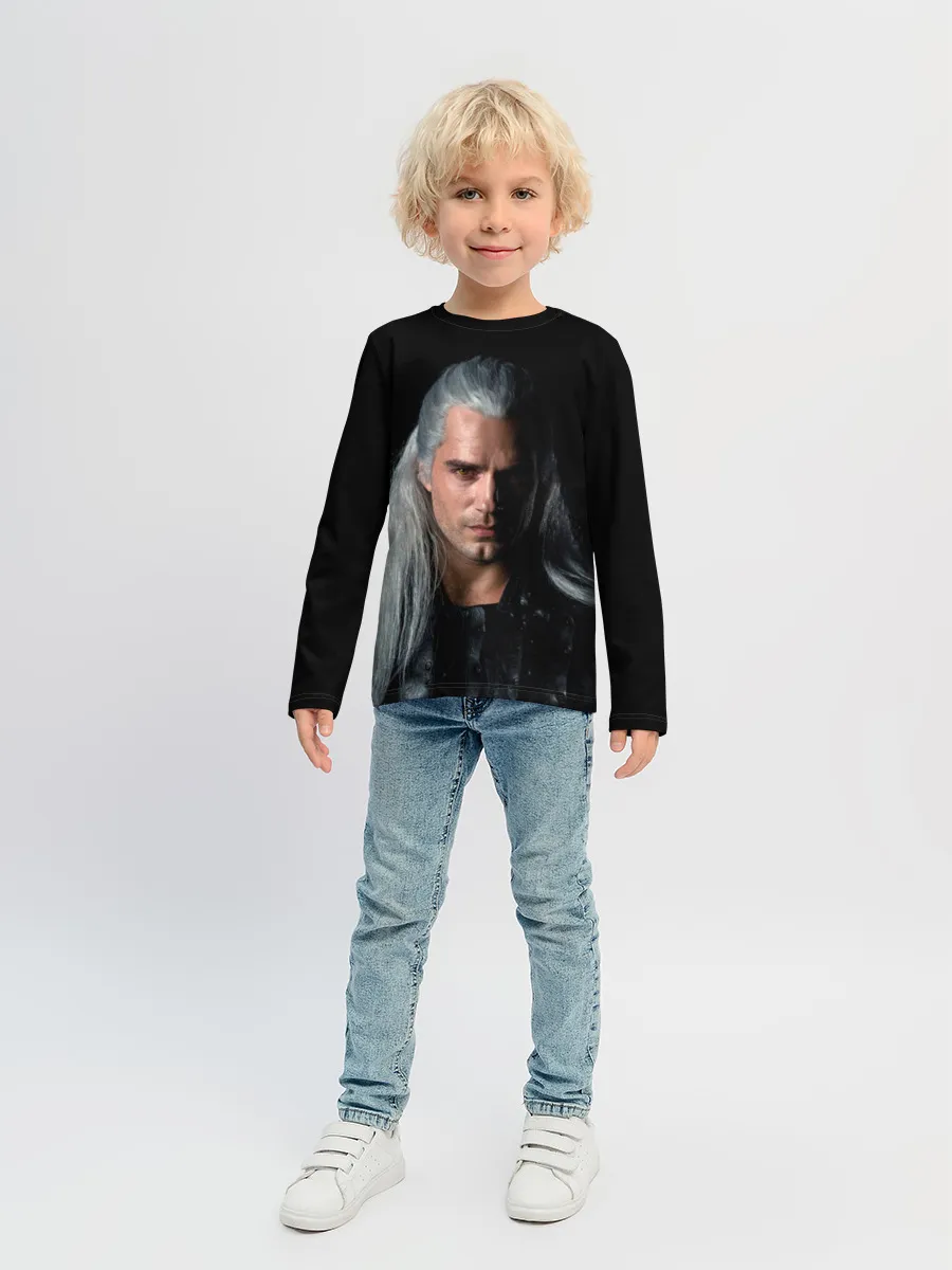 Детский лонгслив / The Witcher. Geralt of Rivia