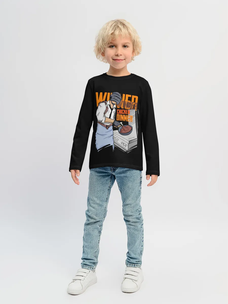 Детский лонгслив / PUBG