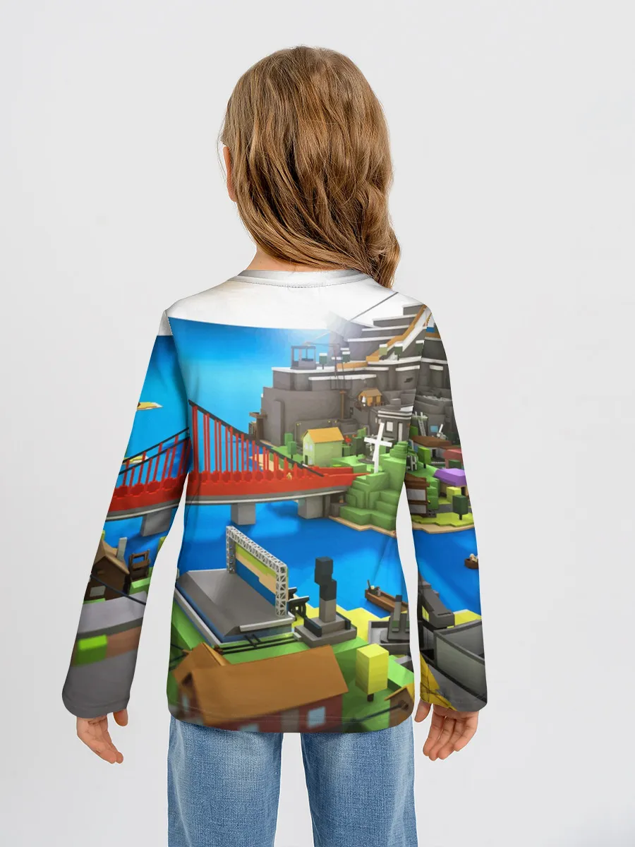 Детский лонгслив / ROBLOX