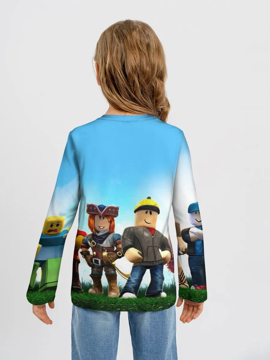 Детский лонгслив / ROBLOX