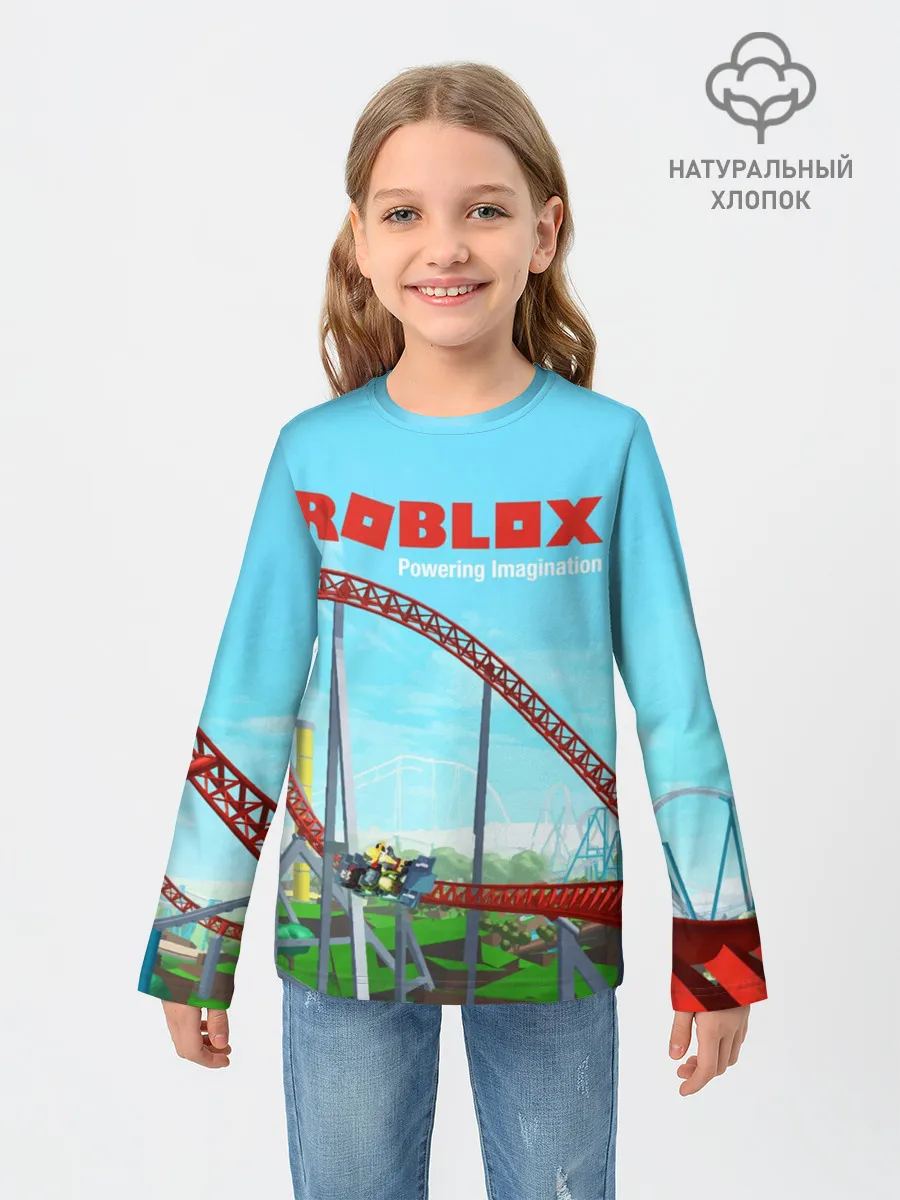 Детский лонгслив / ROBLOX: Powering Imagination