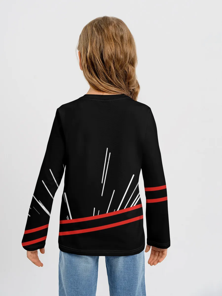 Детский лонгслив / Roblox OOF Meme