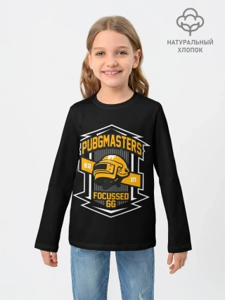 Детский лонгслив / PUBG MASTERS