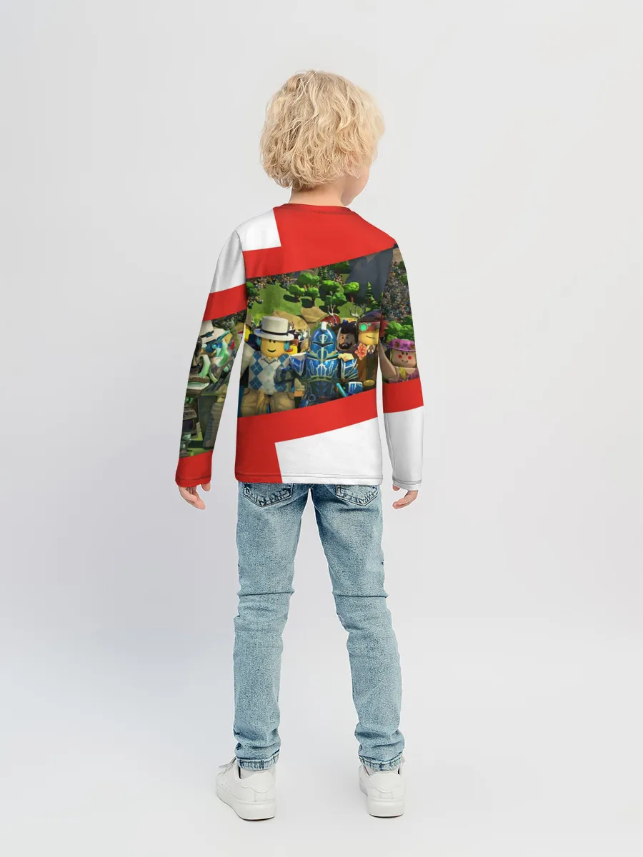 Детский лонгслив / ROBLOX