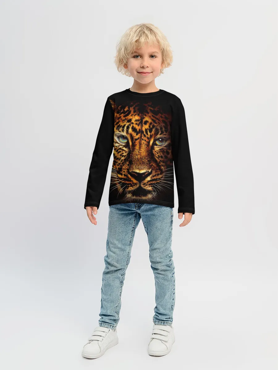 Детский лонгслив / Ягуар