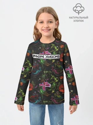 Детский лонгслив / Imagine Dragons Ink