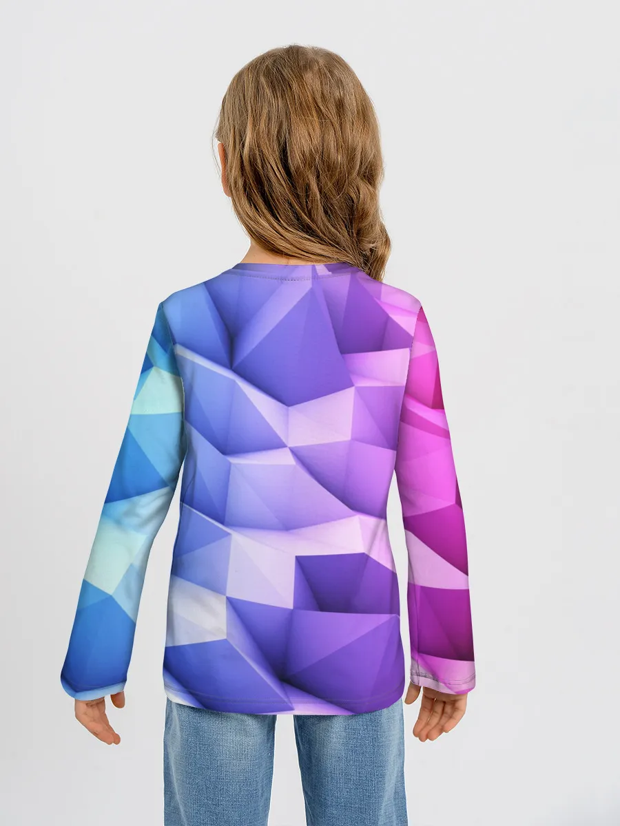 Детский лонгслив / Текстура