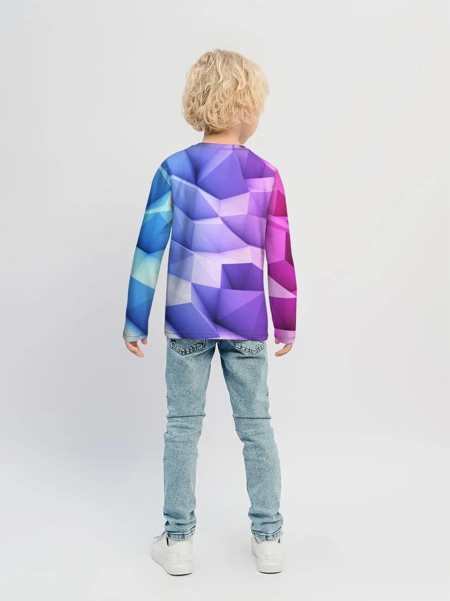 Детский лонгслив / Текстура