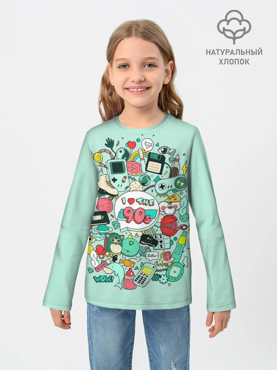 Детский лонгслив / 90-е