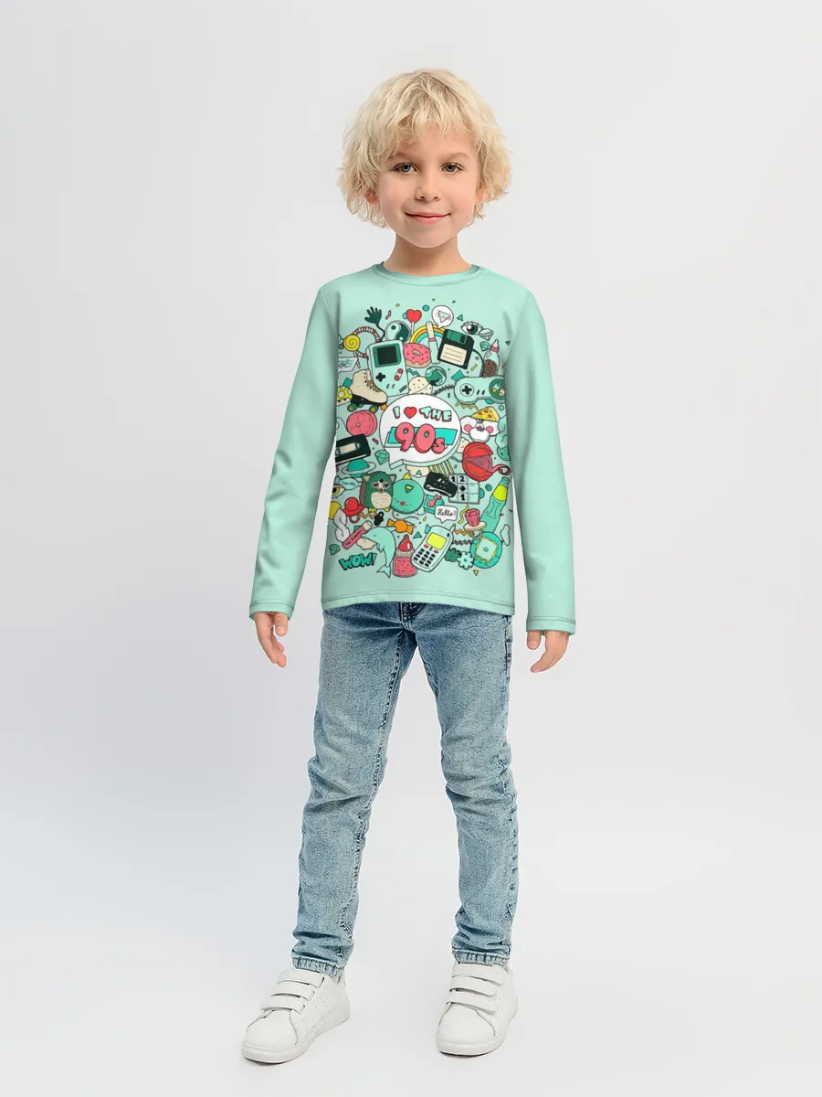 Детский лонгслив / 90-е