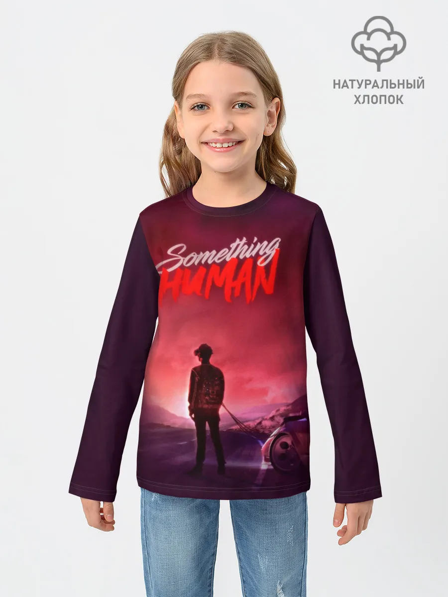 Детский лонгслив / Something human