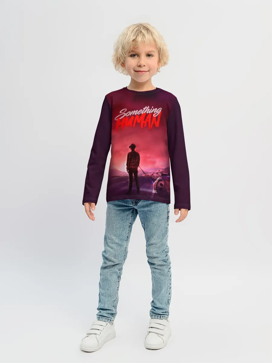 Детский лонгслив / Something human