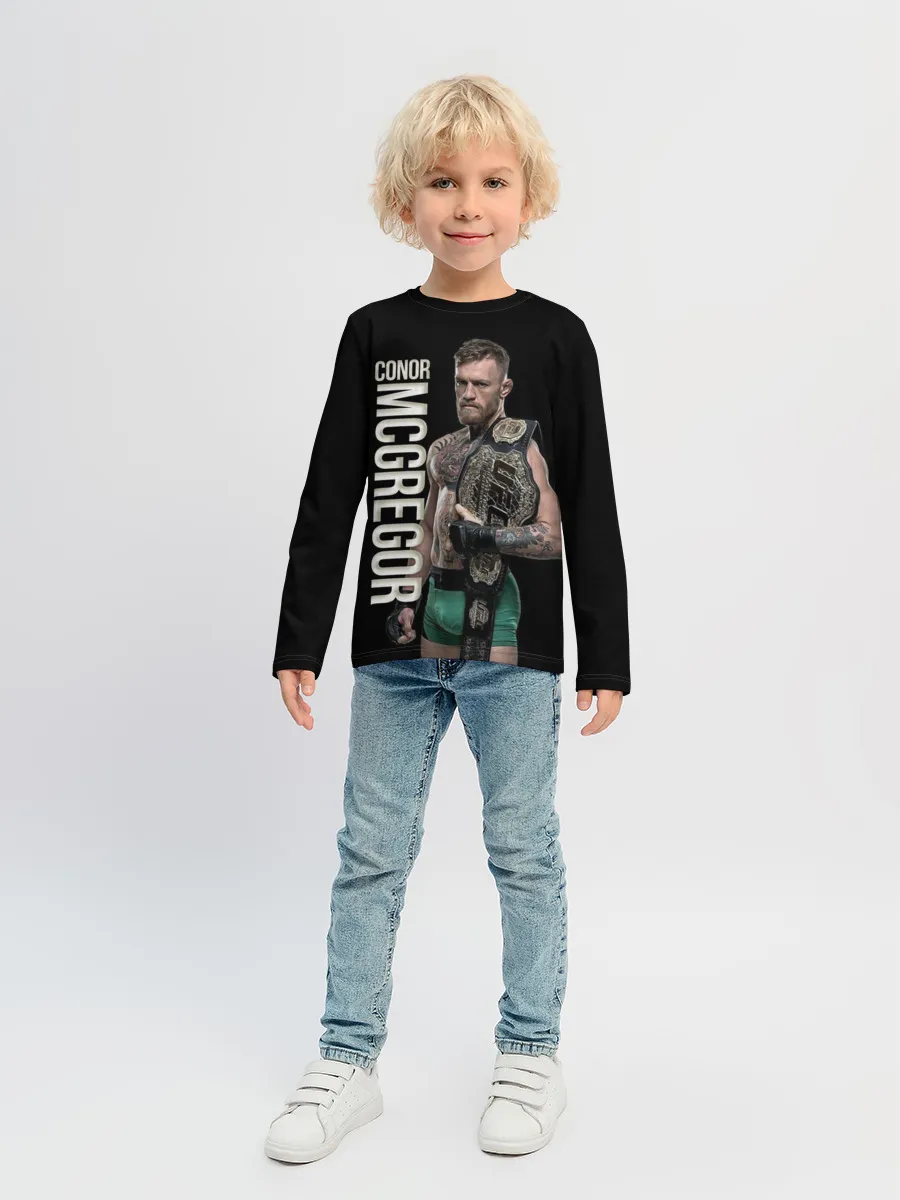 Детский лонгслив / Конор МакГрегор