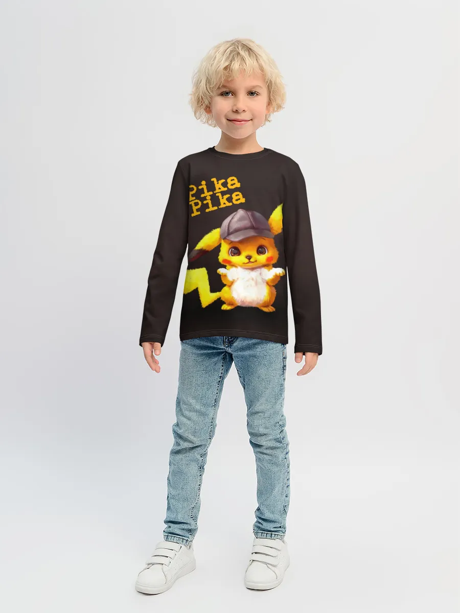 Детский лонгслив / Пика - пика