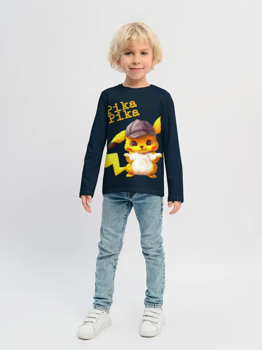 Детский лонгслив / Пика
