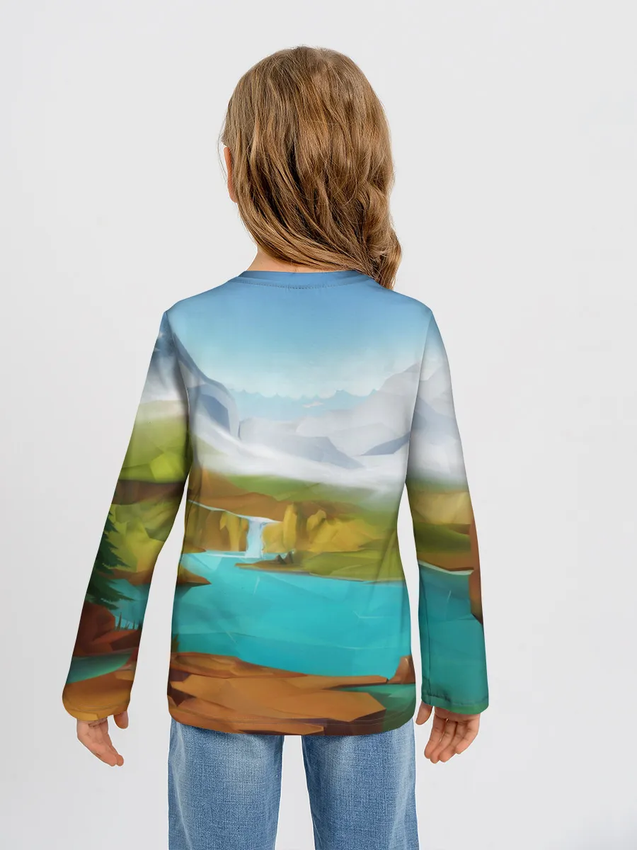 Детский лонгслив / Fortnite Forever