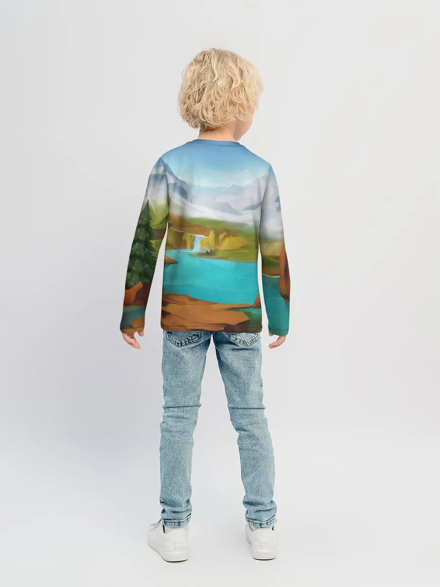 Детский лонгслив / Fortnite Forever