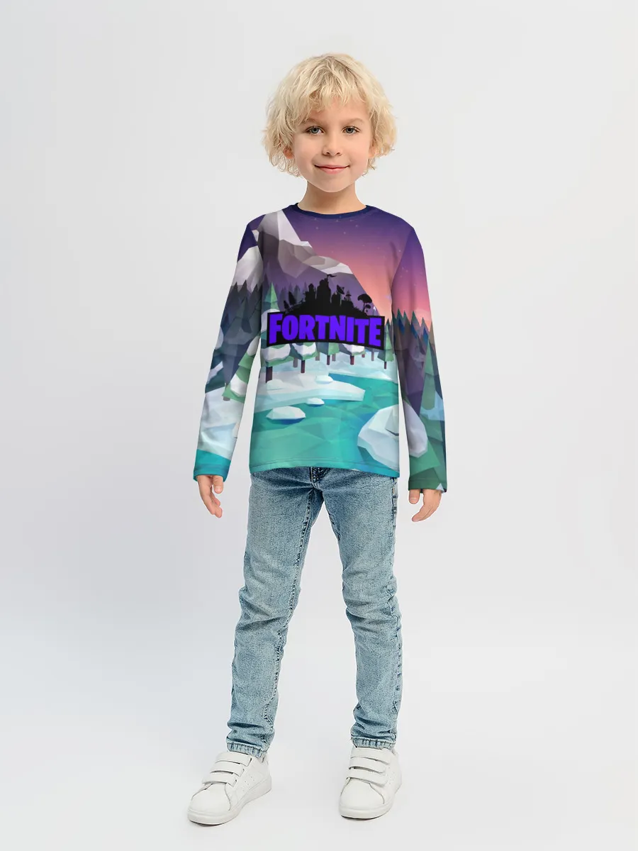 Детский лонгслив / fortnite