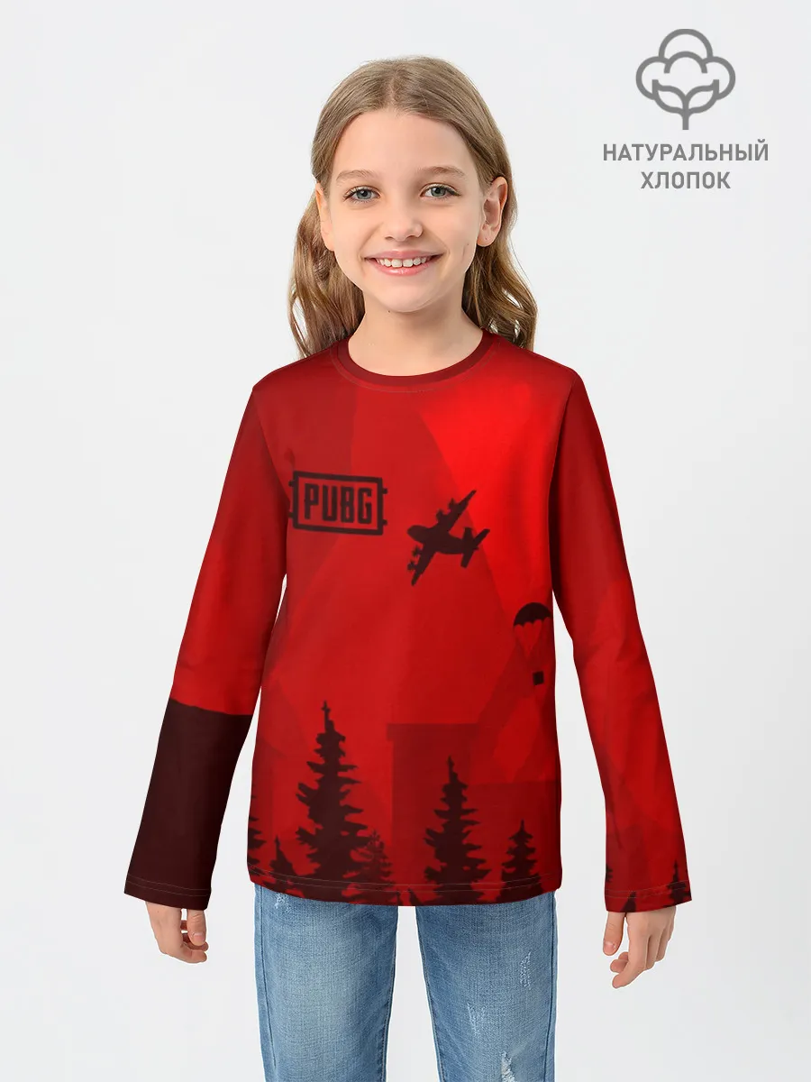 Детский лонгслив / PUBG